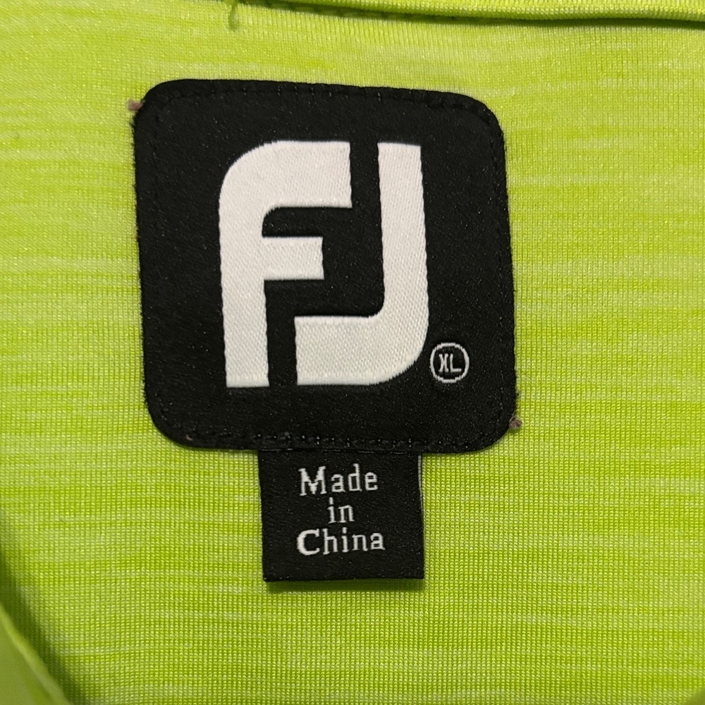 FootJoy Men's Green Polo Shirt - Picture 2 of 5